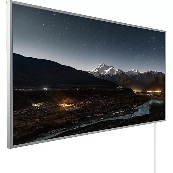 Könighaus Infrarotheizung Panorama-Serie 50 cm x 90 cm 450 W Berg Tal und S günstig online kaufen