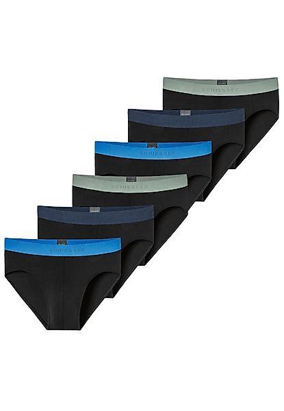 Schiesser Slip 6er Pack 95/5 Cotton günstig online kaufen