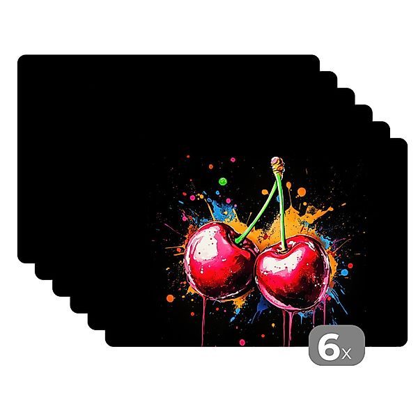 MuchoWow Platzset Kirschen - Obst - günstig online kaufen