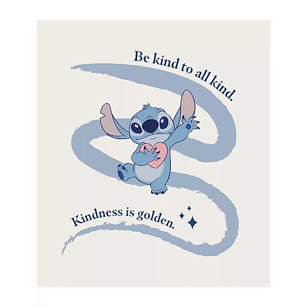 Komar Bild "Stitch Kindness", Disney, (1 St.), Wandbild zur Dekoration im K günstig online kaufen