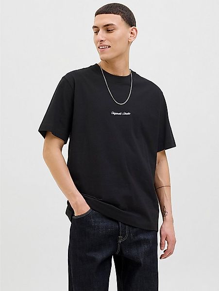 Jack & Jones Kurzarmshirt JORNORREBRO EMB TEE SS CREW NECK NOOS mit Logo Pr günstig online kaufen