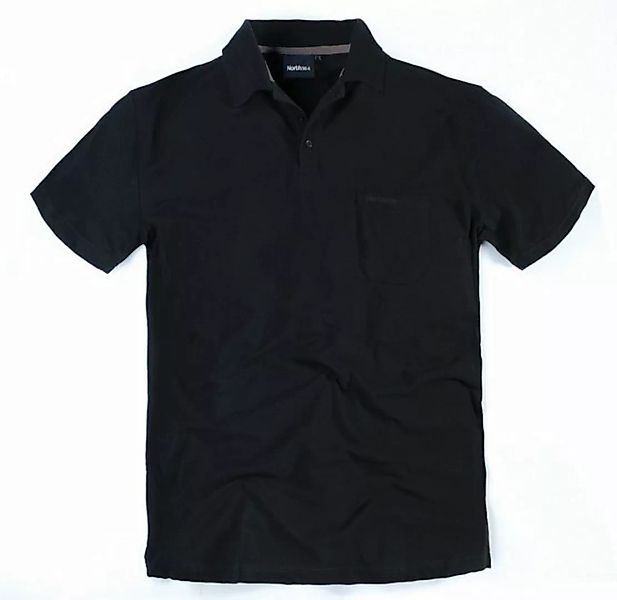 north 56 4 Poloshirt Polohemd pique in Übergröße bis 8XL von Allsize in sch günstig online kaufen