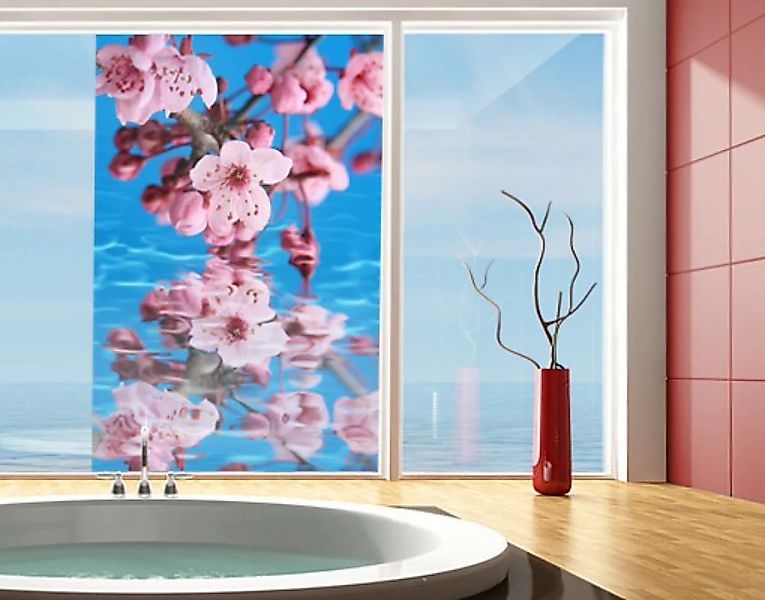 Fensterfolie Gelber Kirschblütenbaum günstig online kaufen