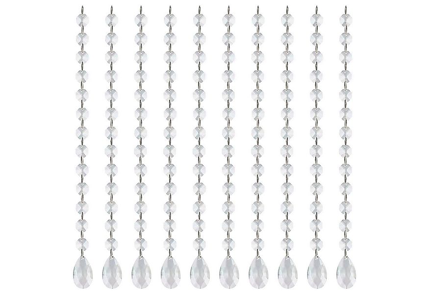 Belle Vous Bastelperlen Kristall Anhänger Set für Kronleuchter - 10 Stück, günstig online kaufen