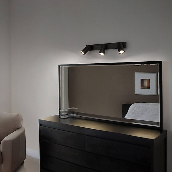 LEDVANCE LED-Strahler Octagon, dimmbar, dreiflammig, schwarz günstig online kaufen