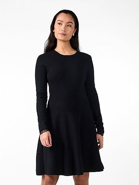 Y.A.S Strickkleid YASBECCO mit Spitze am Ärmelsaum günstig online kaufen