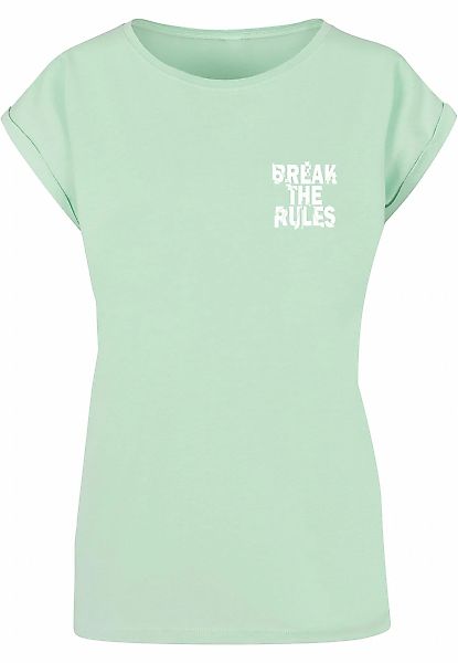 Merchcode T-Shirt "Merchcode Damen Ladies Break The Rules 2 T-Shirt", (1 tl günstig online kaufen