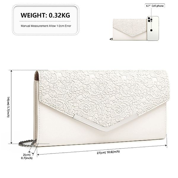 Miss Lulu Abendtasche Elegante Clutch Bag günstig online kaufen