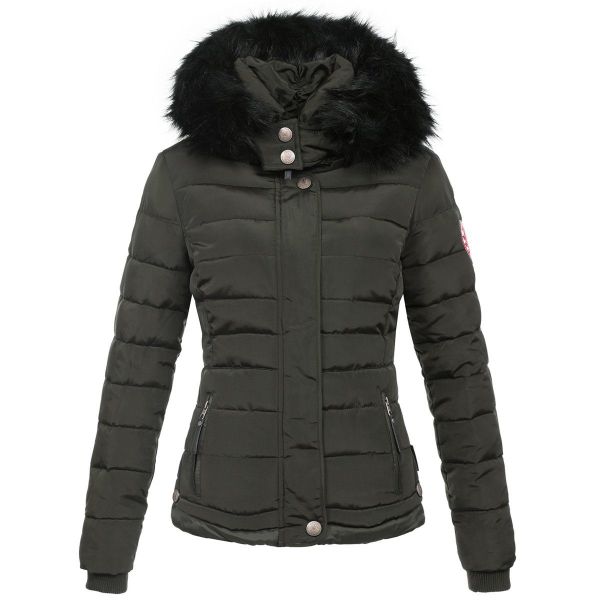 Navahoo Steppjacke "Chloe" hochwertige Winterjacke mit abnehmbarer Kapuze günstig online kaufen