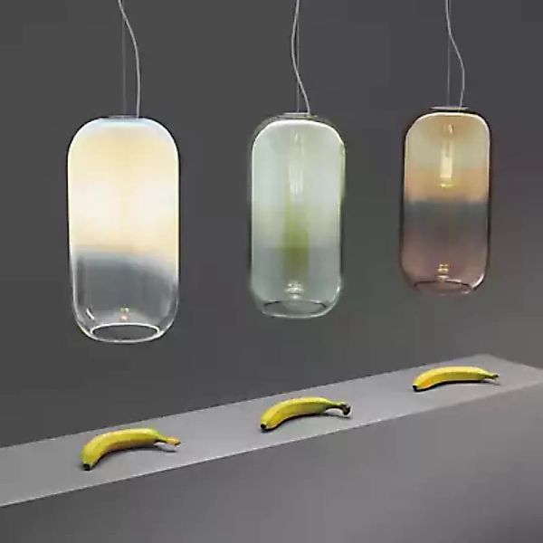 Artemide Gople Hängelampe, kupfer/schwarz günstig online kaufen