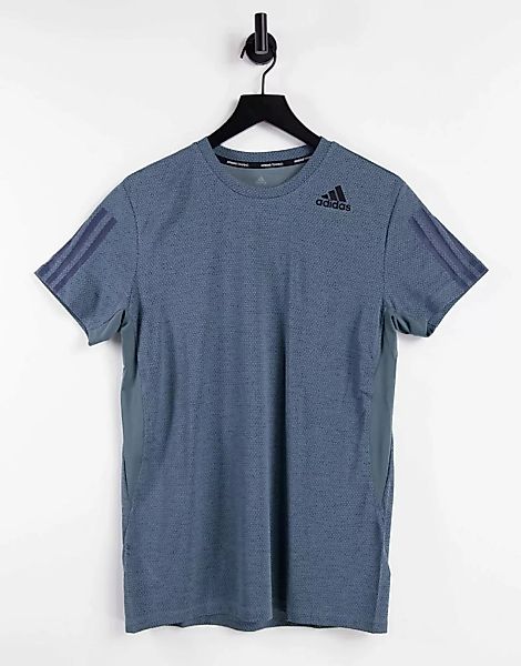adidas Training – Heatready – T-Shirt in Marineblau günstig online kaufen