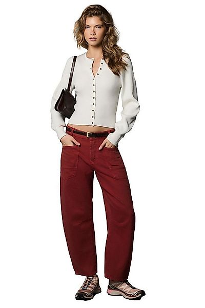 Next Weite Jeans Barrel-Jeans mit zwei Taschen (1-tlg) günstig online kaufen