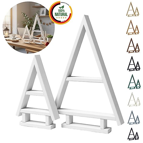 Floranica Weihnachtsfigur Deko 2er SET Handgemacht günstig online kaufen