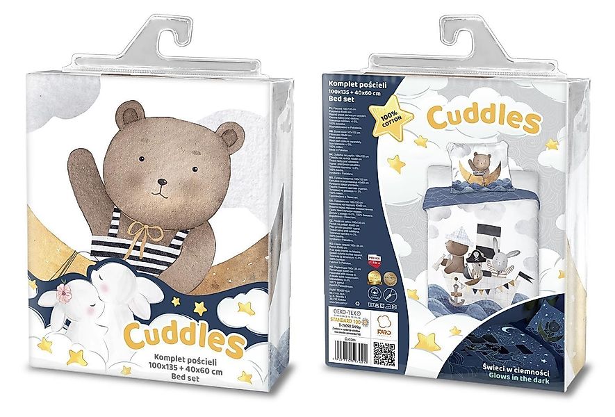 FARO pln Babybettwäsche Baby-Bettwäsche "Happy Bear", günstig online kaufen