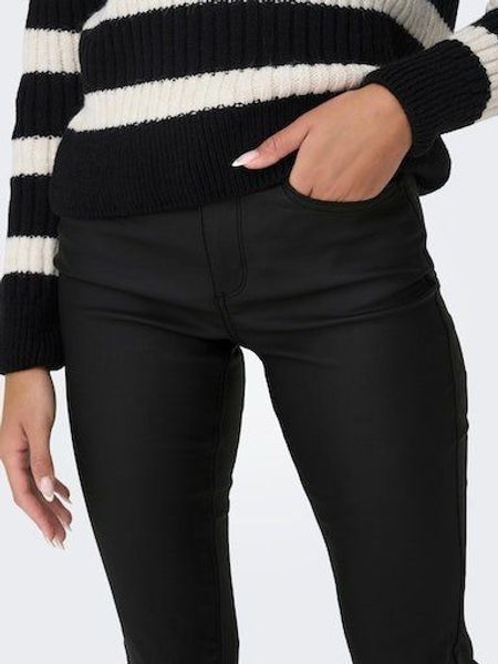 ONLY Lederimitathose ONLBLUSH MID WAIST FLARED günstig online kaufen