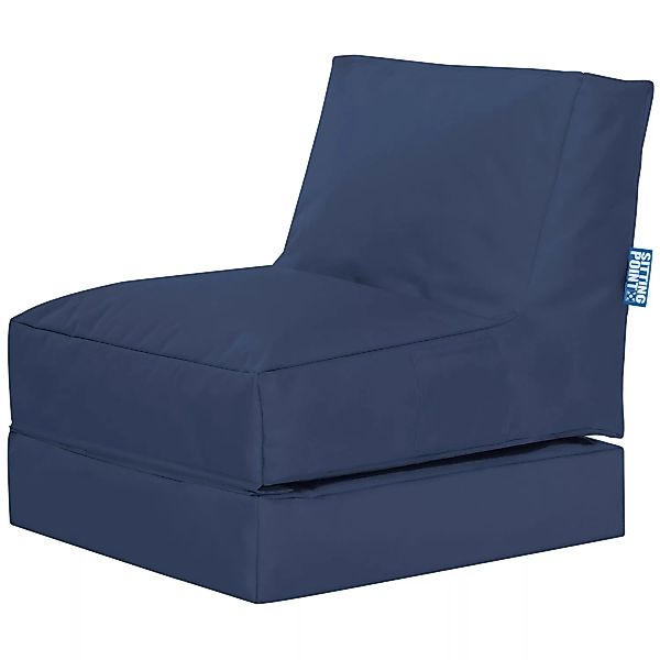 Sitting Point Sitzsack Twist  Scuba Jeansblau günstig online kaufen
