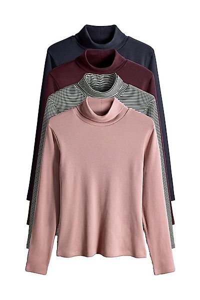 The Set Langarmshirt The Set Langarmshirts mit Rollkragen, 4er-Pack (4-tlg) günstig online kaufen