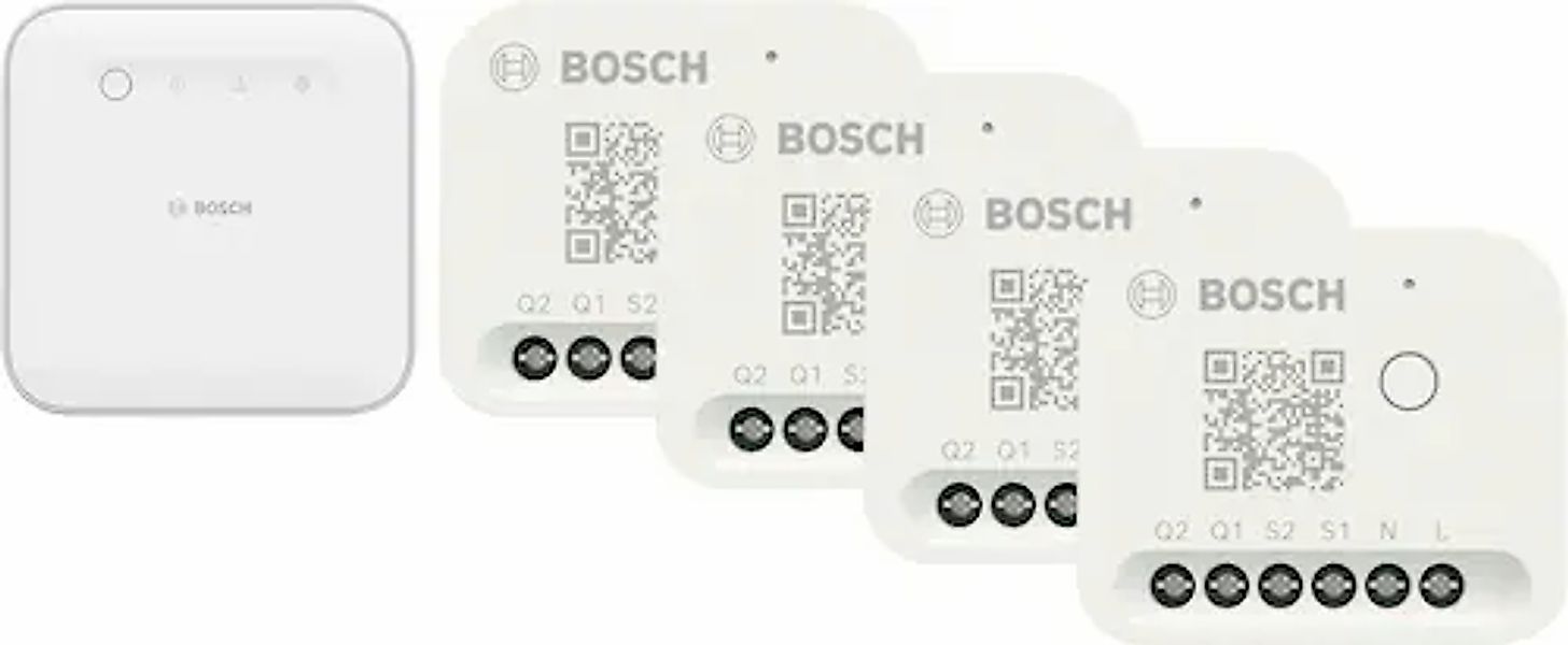 BOSCH Smart-Home-Station »Smart Home Set mit Controller II und 4 Licht-/Rol günstig online kaufen