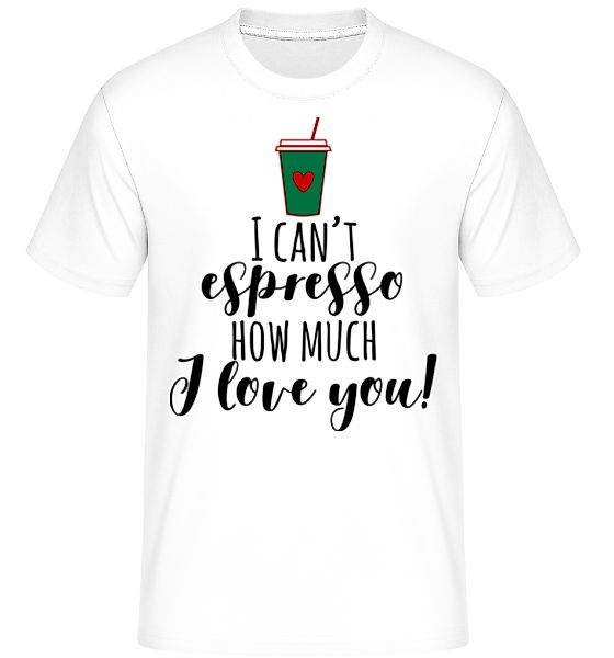 I Can't Espresso · Shirtinator Männer T-Shirt günstig online kaufen