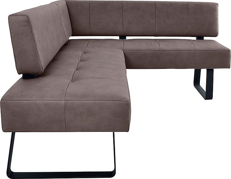 K+W Komfort & Wohnen Eckbank "Spider II" Sitzsteppung, bequem durch Sandwic günstig online kaufen