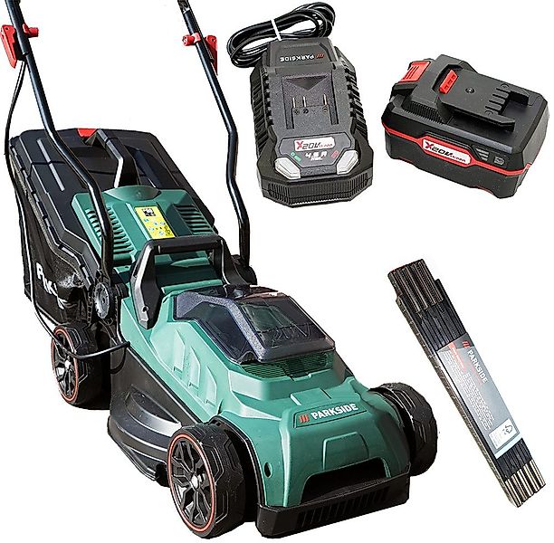 Parkside Akkurasenmäher 20V Akku Rasenmäher PRMA günstig online kaufen