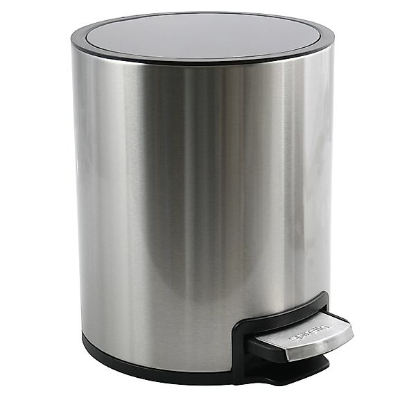 Spirella Kosmetikeimer Riku 3 l Silber günstig online kaufen