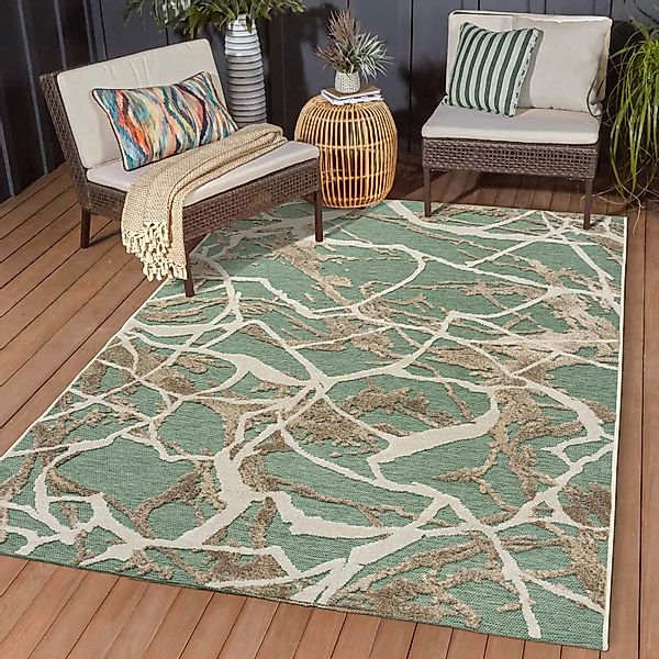 TaraCarpet Teppich TaraCarpet In und Outdoor Teppich Fantasy Stone, rechtec günstig online kaufen