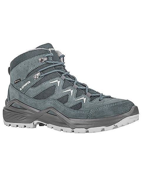 Lowa Sirkos Evo Mid GTX (Veloursleder/Textil, wasserdicht) jeansblau/grau W günstig online kaufen
