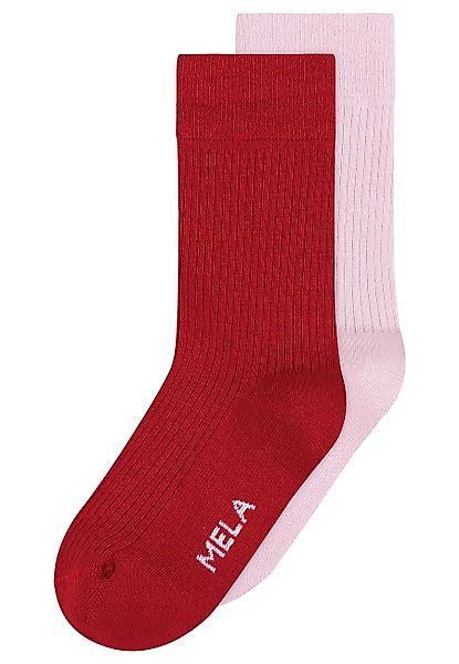 MELA Socken Unisex Gerippte Socken 2 günstig online kaufen
