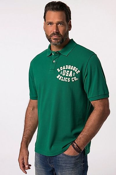 JP1880 Poloshirt JP 1880 Poloshirt Halbarm Badges Vintage-Look günstig online kaufen