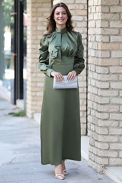 fashionshowcase Abendkleid Elegantes langärmliges Damen Maxikleid günstig online kaufen