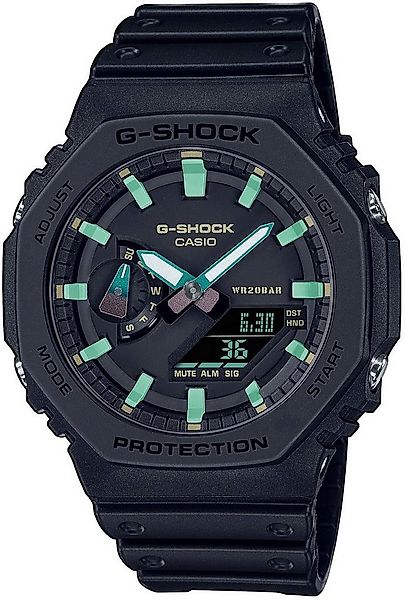 CASIO G-SHOCK Chronograph GA-2100RC-1AER, Quarzuhr, Armbanduhr,Herrenuhr,di günstig online kaufen