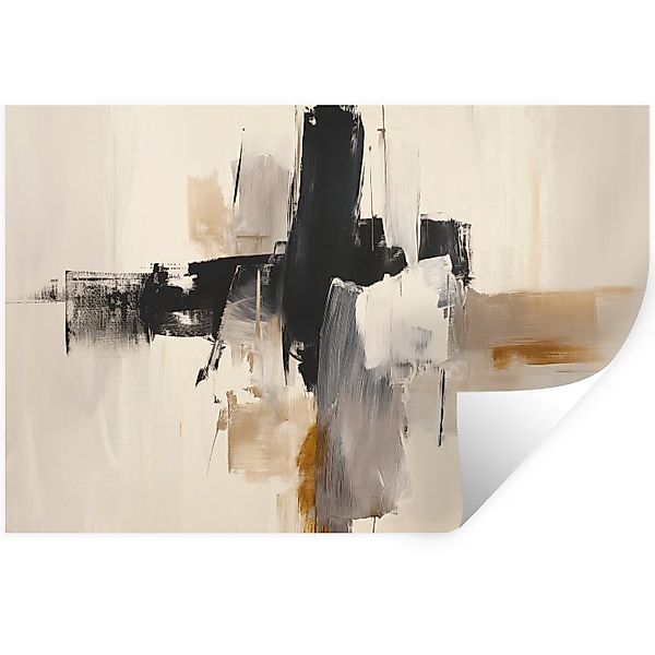 MuchoWow Wandsticker Pinselstriche - Grob - günstig online kaufen