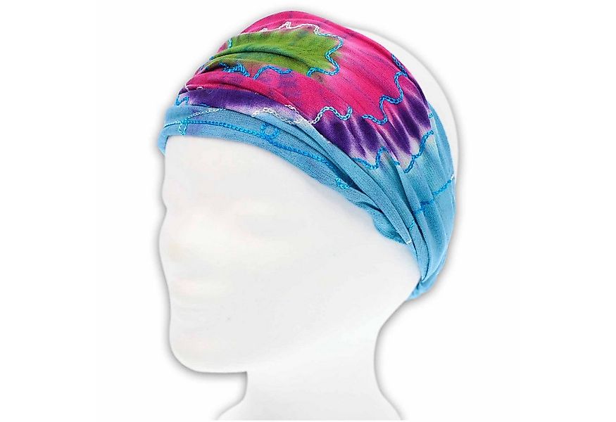KUNST UND MAGIE Stirnband Batik elastisches Stirnband Kopfband Goa Yoga Kop günstig online kaufen