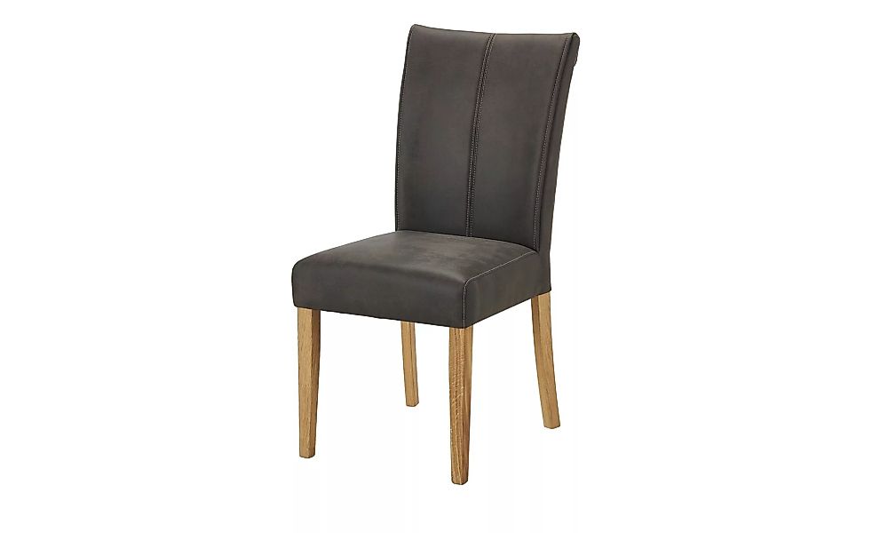 Woodford Stuhl  Alina - grau - 48 cm - 97 cm - 60,5 cm - Stühle > Esszimmer günstig online kaufen