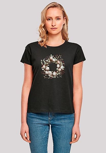 F4NT4STIC T-Shirt Osterkranz Eierkranz Blumenring Premium Qualität günstig online kaufen