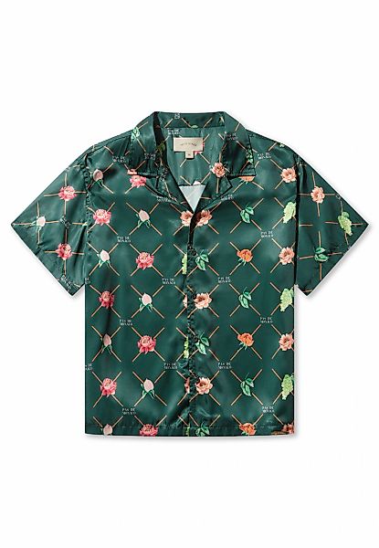 Pas De Monaco Langarmhemd "Pas De Monaco FRUIT MONOGRAM CUBAN SHIRT" 1 Stk. günstig online kaufen