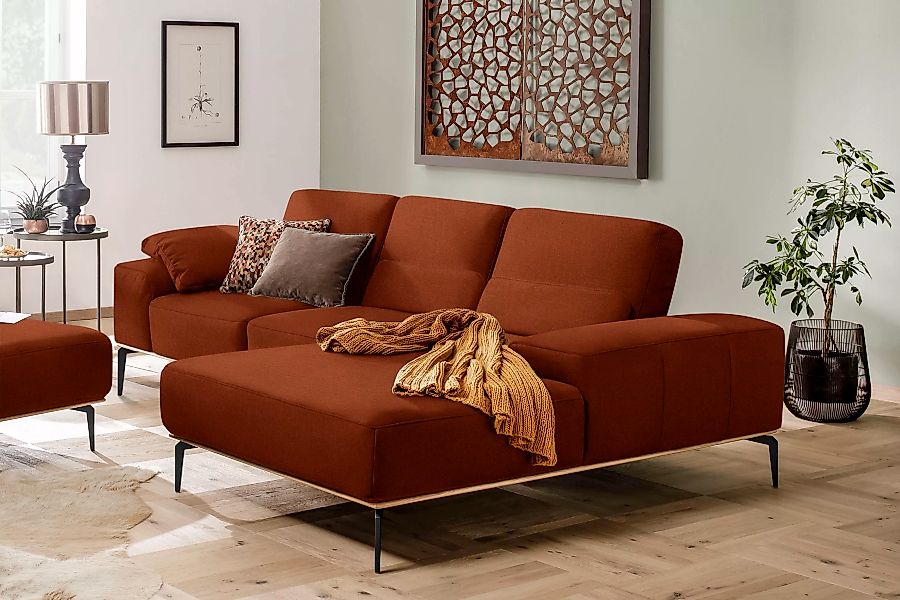 W.SCHILLIG Ecksofa »run, Designsofa mit tollem Sitzkomfort, bequem, L-Form« günstig online kaufen