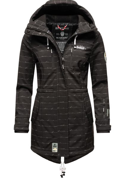 Marikoo Funktionsmantel "Zimtzicke" Wasserdichter Softshell Parka mit Kapuz günstig online kaufen