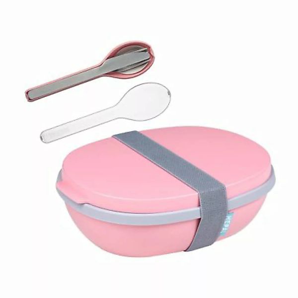 Mepal ELLIPSE Lunchbox Duo mit Besteck Nordic Pink Lunchboxen pink günstig online kaufen