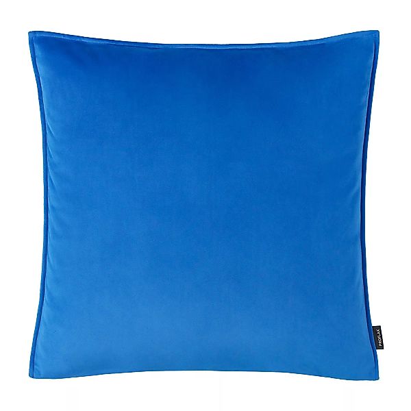 home24 Proflax Kissenbezug Milan Blau 50x50 cm (BxH) Samt günstig online kaufen