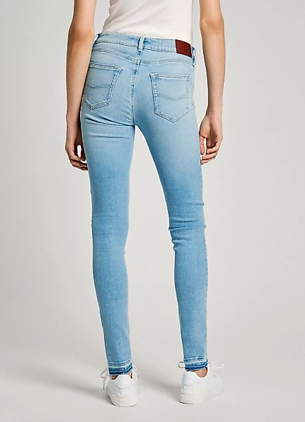 Pepe Jeans Skinny-fit-Jeans "SKINNY JEANS MW", in verschiedenen Waschungen günstig online kaufen