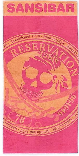 Sansibar Sylt Badetuch Sansibar Strandtuch Saunatuch Reservation (1-St), 10 günstig online kaufen