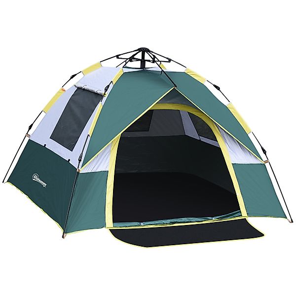 Outsunny Kuppelzelt mit Heringen, Personen: 3 günstig online kaufen