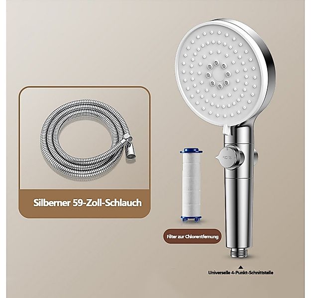 HAUSS SPOLE Handbrause Handbrause Duschkopf Sparduschkopf Regendusche Braus günstig online kaufen