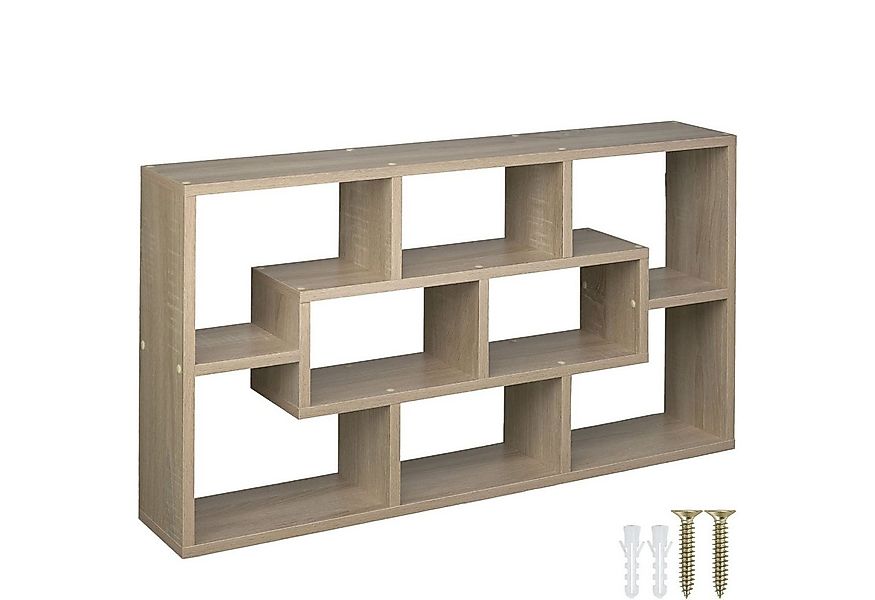 tectake Wandregal Kassandra, Set 1-tlg., Retro-Stil günstig online kaufen