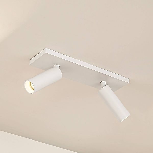 Arcchio Deckenstrahler Brinja Slim, weiß, 2-flg., GU10 MR11 günstig online kaufen
