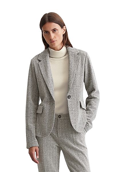 Marc O'Polo Jerseyblazer mit Fischgrat-Muster günstig online kaufen