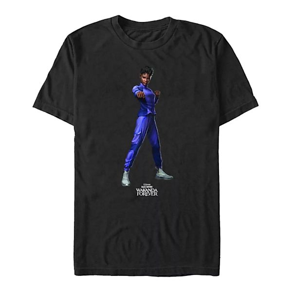 Marvel - Black Panther Wakanda Forever - Shuri Blank - Männer T-Shirt günstig online kaufen