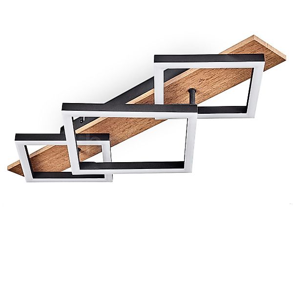 hofstein Deckenleuchte Deckenlampe aus Metall/MDF/Kunststoff in günstig online kaufen
